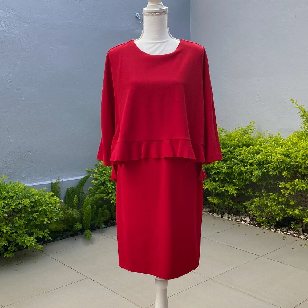 RED dress / Size 8